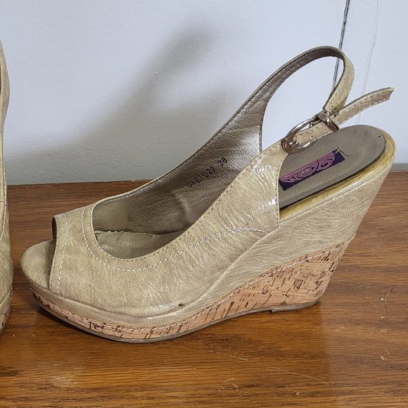 Platform Wedge Heels - Picture 3 of 5